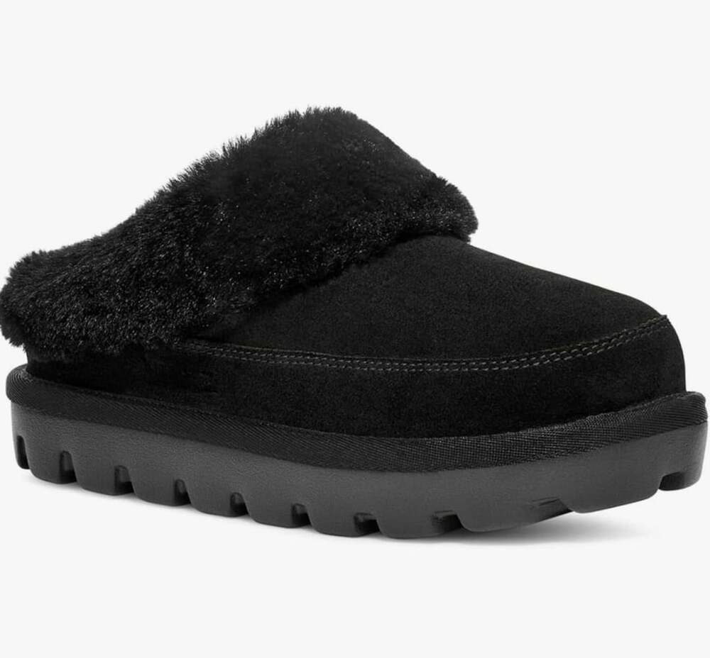 Koolaburra by UGG Women's Tizzey Suede Platform Clog Slipper